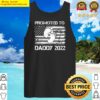 mens promoted to daddy est 2022 pregnancy announcement tank top
