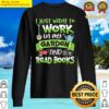 mothers day gardening gift garden and book lover t shirt sweater
