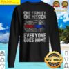 original one family one mission firefighter funny t shirt for men 1895 essential sweater