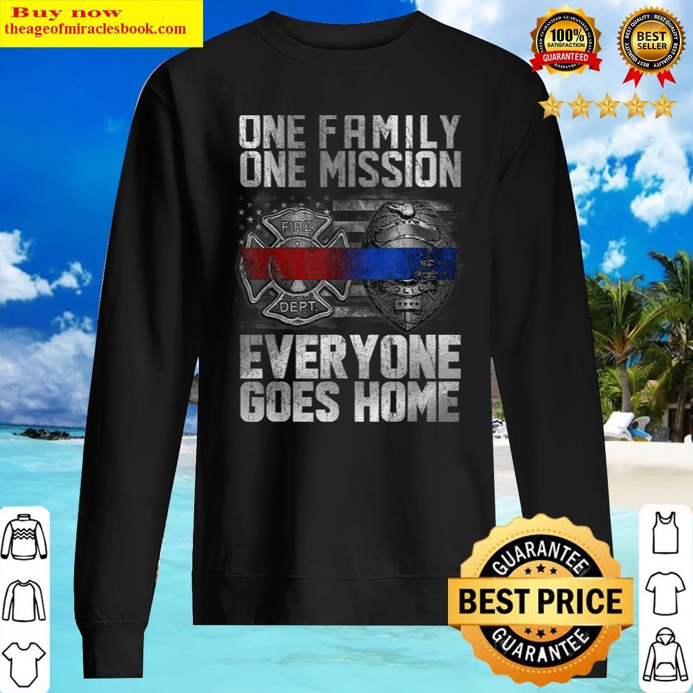 Original One-family-one-mission-firefighter-funny-t-shirt-for-men-1895 Essential Shirt Sweater