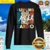 original running is my cardio body fitness workout exercise sweater