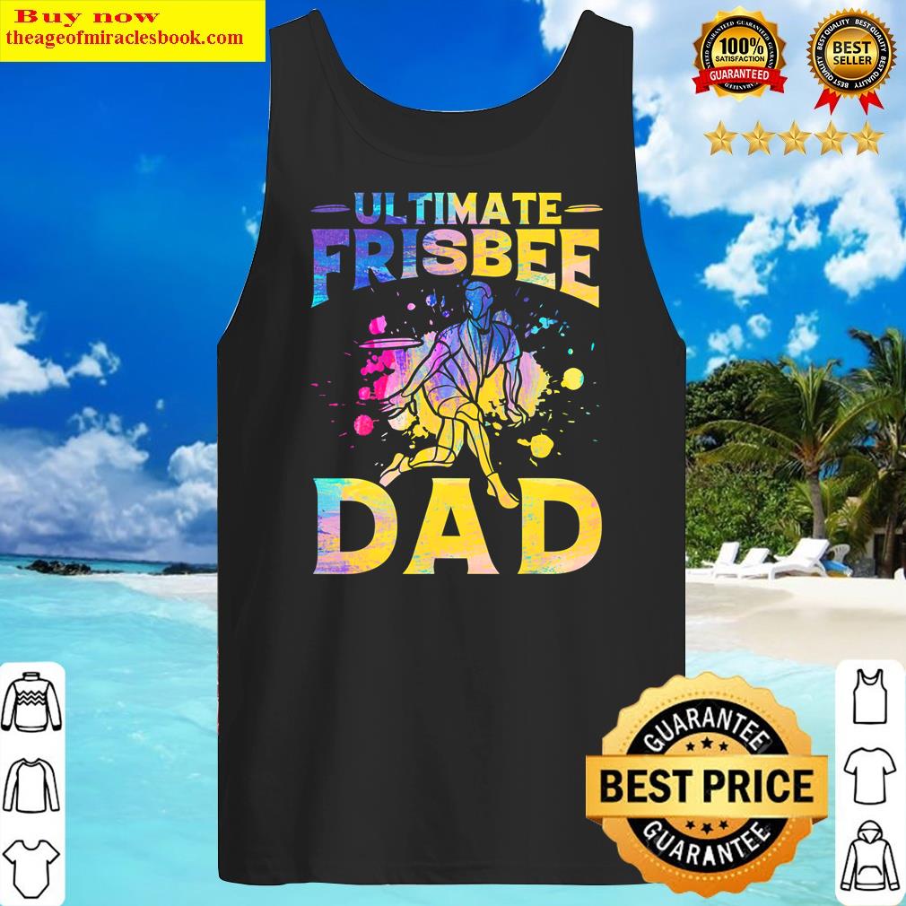 Pretty Ultimate Frisbee Dad Shirt Tank Top