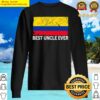 retro colombia flag best uncle ever funny fathers day t shirt sweater