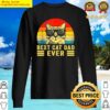 retro vintage best cat dad ever bump fit father day gifts sweater