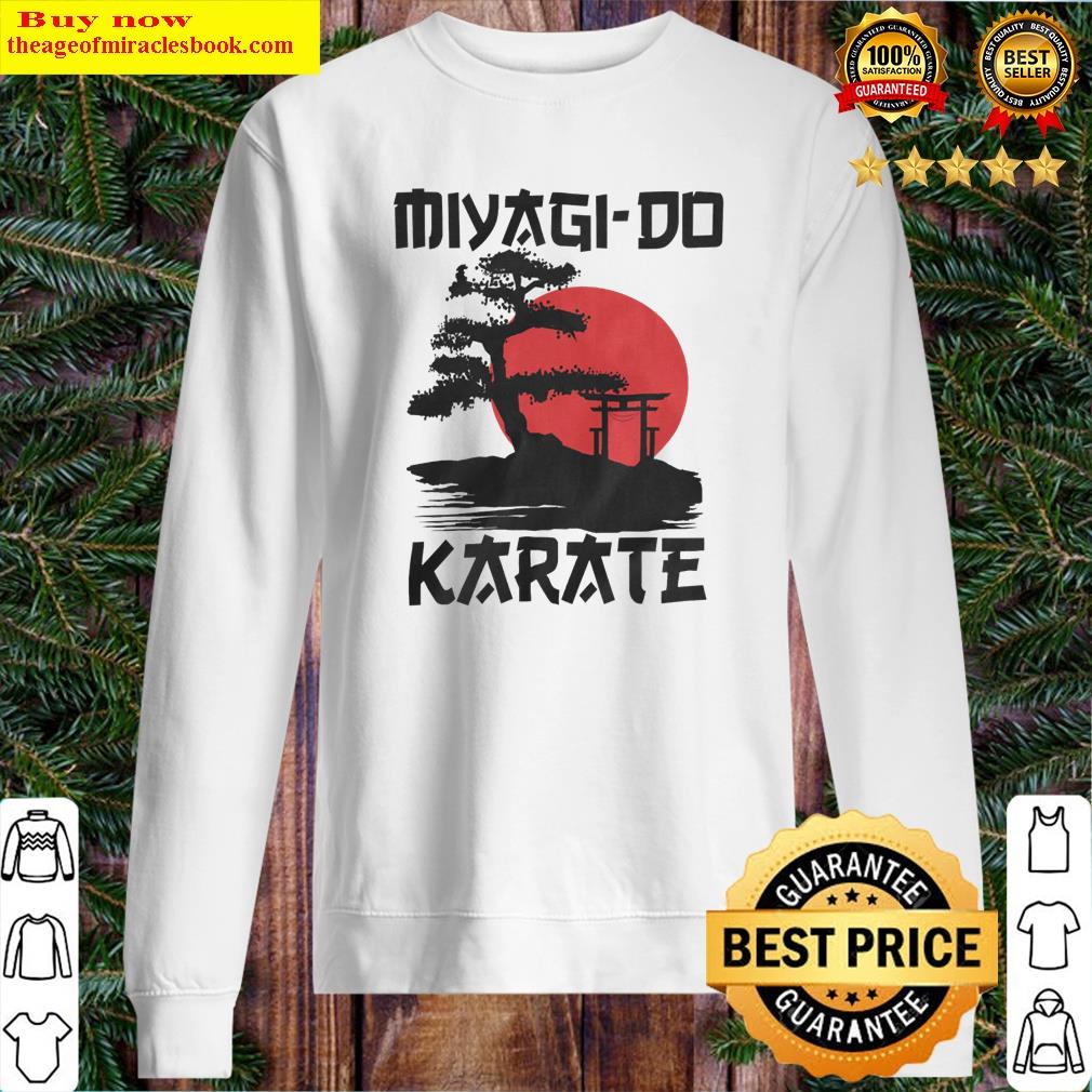 Retro Vintage Miyagido Karate Life Bonsai Tree Martial Arts Shirt Shirt Sweater