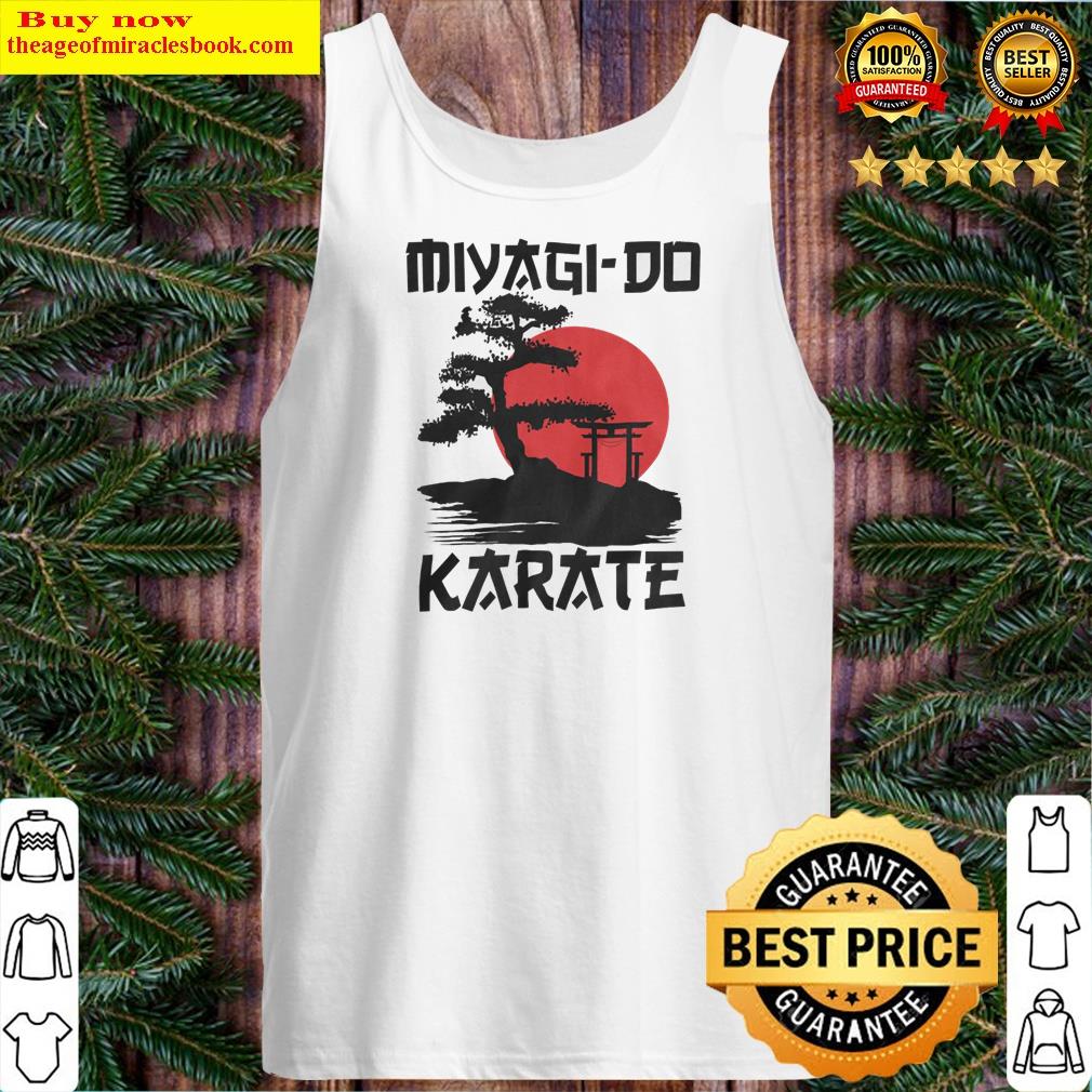 Retro Vintage Miyagido Karate Life Bonsai Tree Martial Arts Shirt Shirt Tank Top