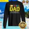 softball dad definition funny sweater