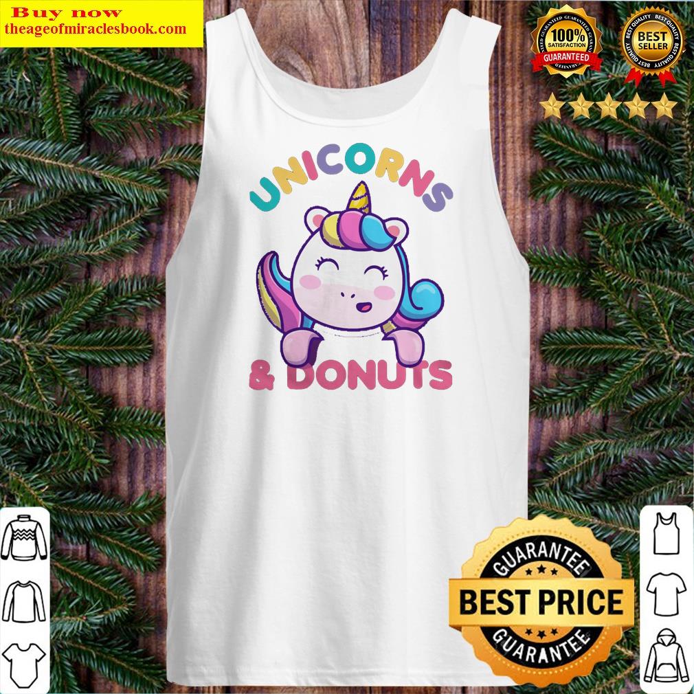 Unicorn Lover Pony And Donuts Unicorns Shirt Shirt Tank Top