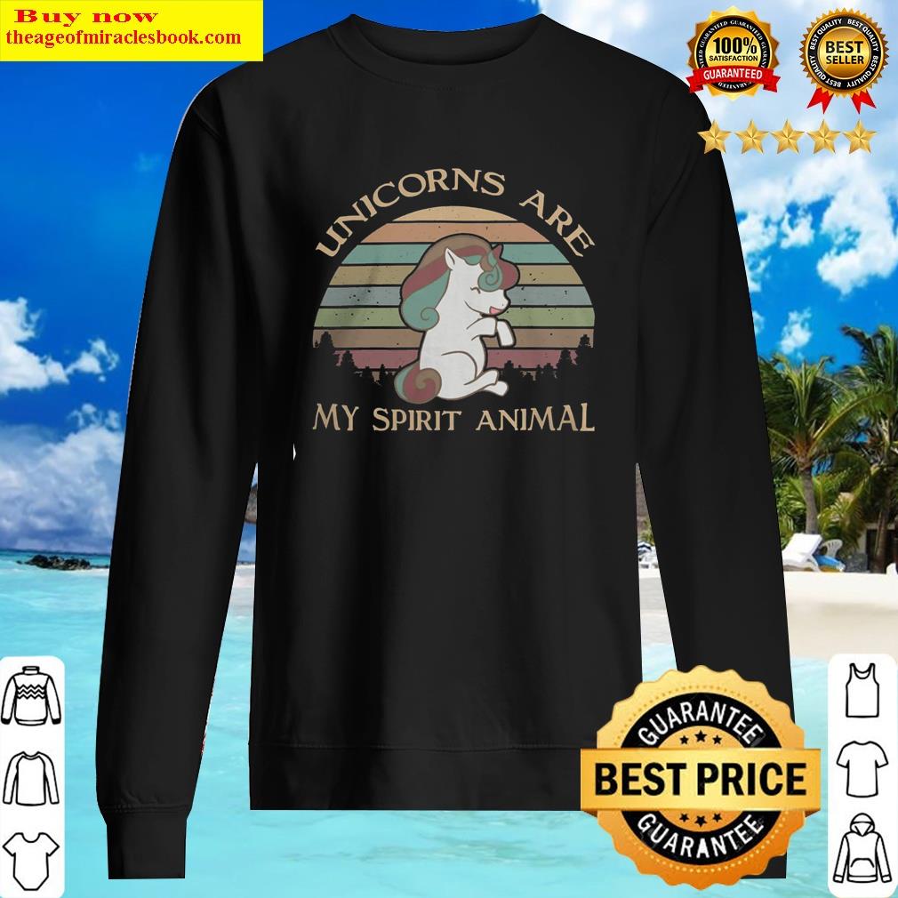 unicorn lover pony are my spirit animal unicorns shirt sweater