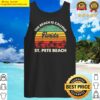 vintage family vacation california st pete beach tank top