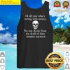 wrong society drink from the skull of your enemies tank top