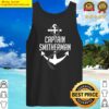 captain shirt customize any name sailing shirt sailing boat shirt boating gifts sailing gifts nautical anchor tank top