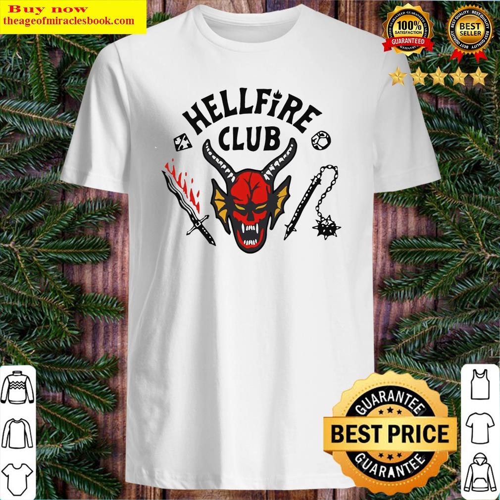 Ellfire Club Stranger Things Hellfire Club Stranger Things Season 4 Shirt Shirt