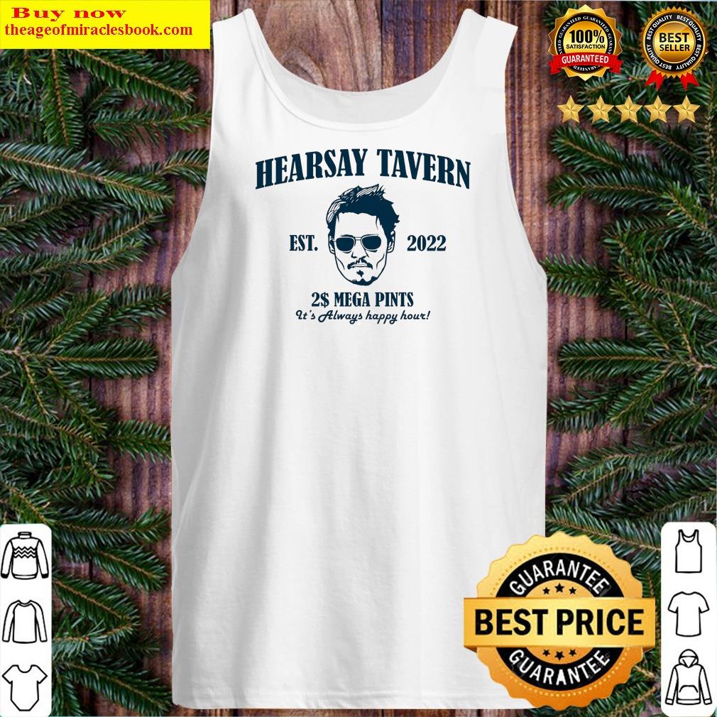 Hearsay Tavern It's Always Happy Hour Mega Pint Vintage Shirt Tank Top