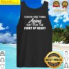 i know one thing aging isnt for the faint of heart tank top