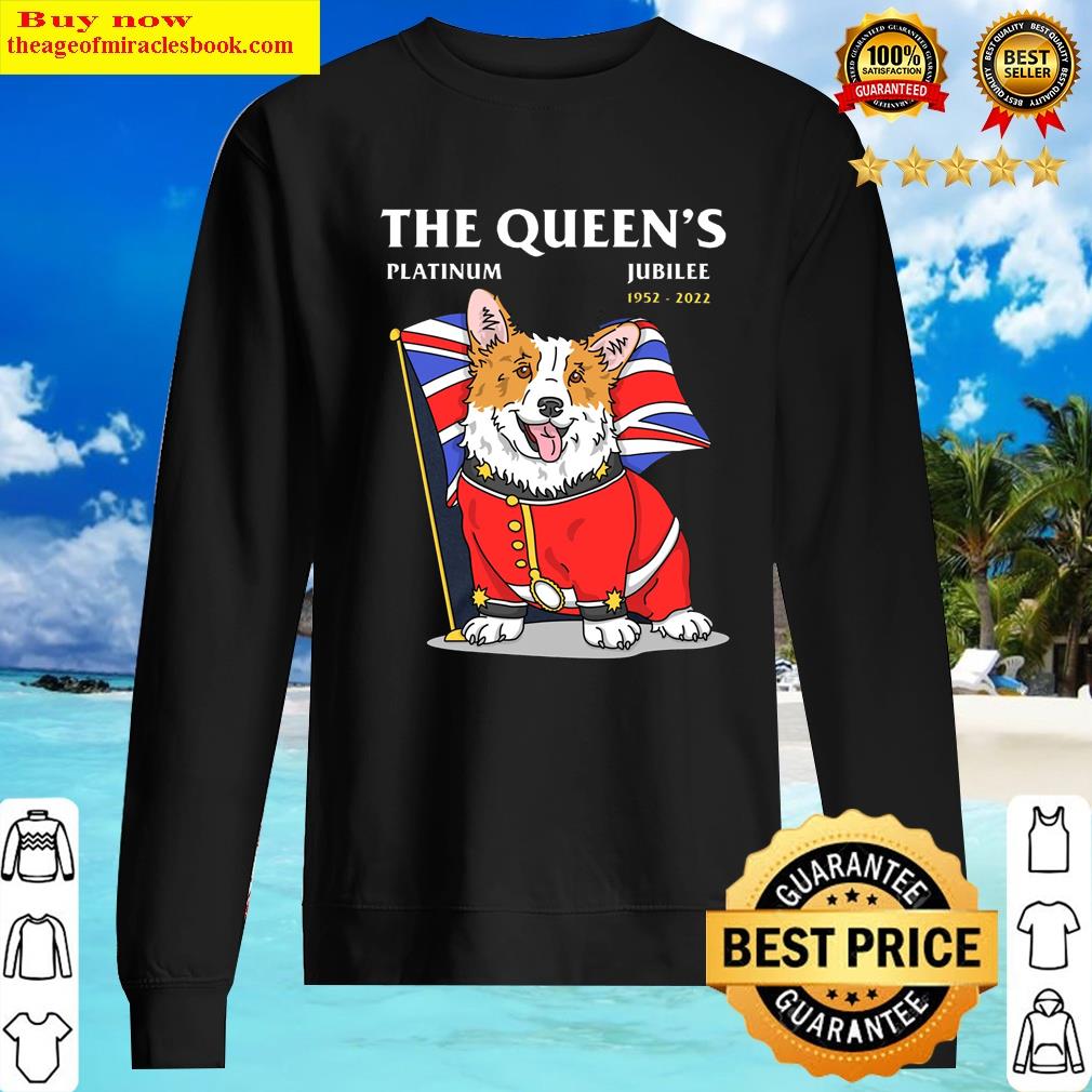 The Queen's Platinum Jubilee 2022 Corgi Shirt Sweater