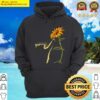 black cat sunflower gifts for cat lovers cat mom cat lady hoodie