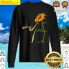 black cat sunflower gifts for cat lovers cat mom cat lady sweater