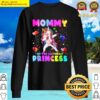 black family matching birthday princess girl dabbing unicorn mom sweater