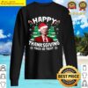 black happy thanksgiving joe biden santa funny christmas sweater