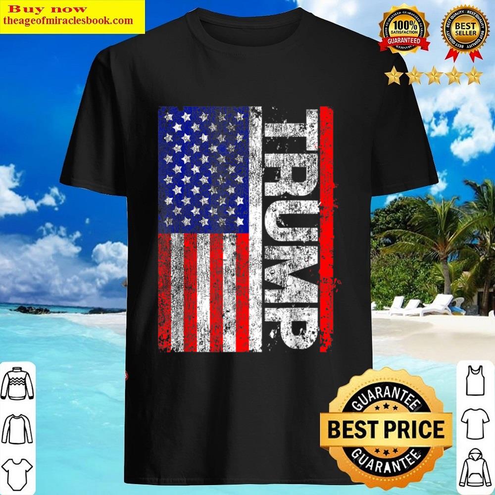 Black Trump 2024 Vintage Retro Usa Flag Shirt   Black Trump 2024 Vintage Retro Usa Flag Shirt 