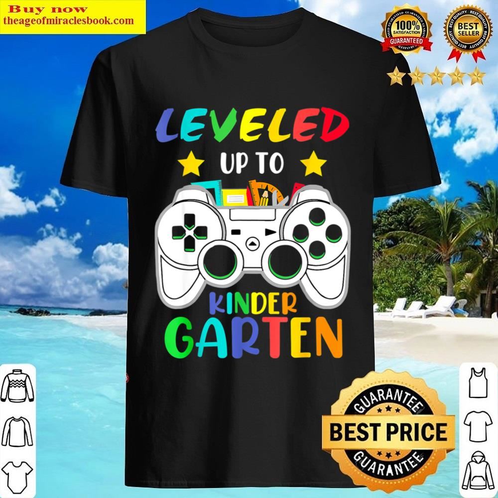 Gamepad Leveled Up To Kindergarten Tee Back To School Shirt