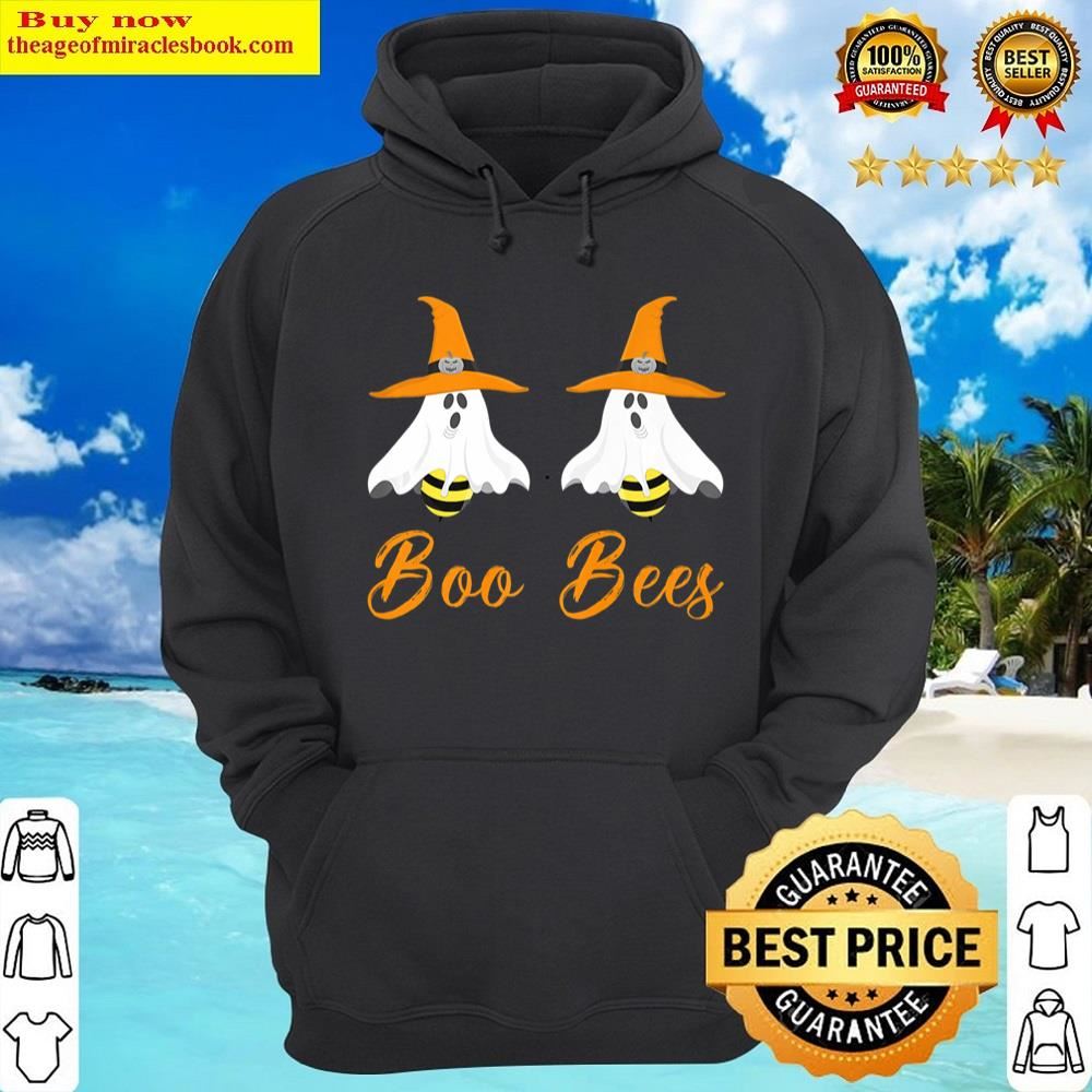 Hat Witch Boo Bees Couples Halloween Cute Premium T-shirt Shirt Hoodie