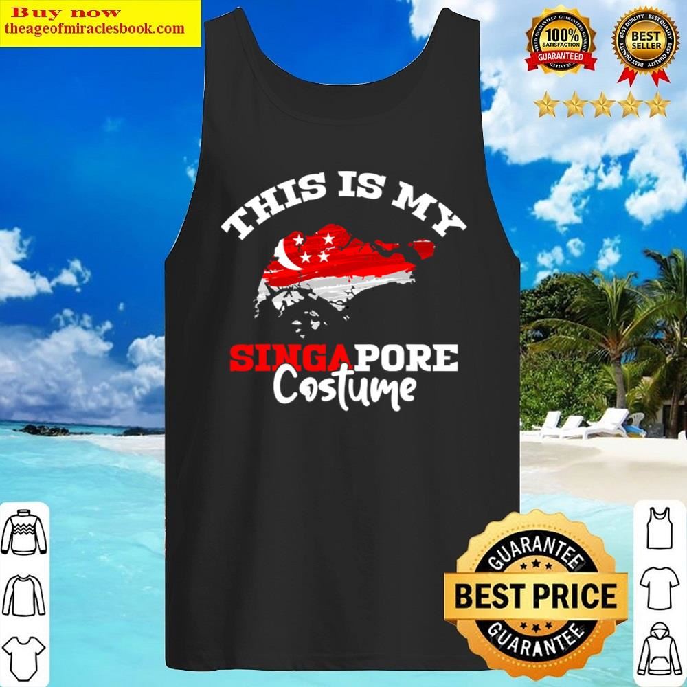 this is my singapore costume halloween singapore flag womens t shirt tank top