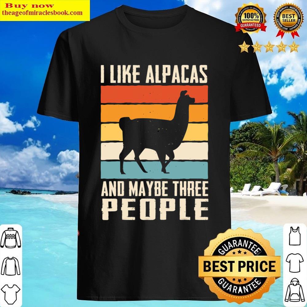 Alpaca Llama Animal Shirt Shirt
