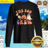 funny boo crew 60s 70s hippie ghost costume halloween pullover sweater