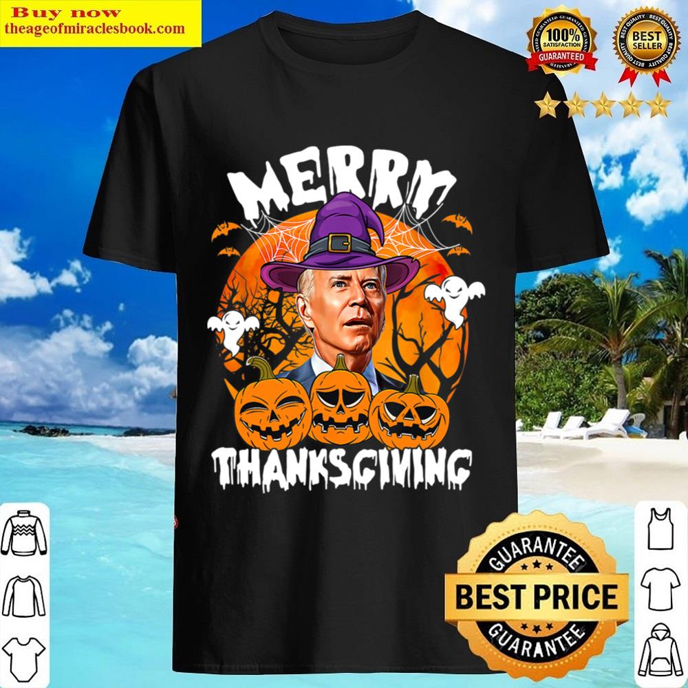 Funny Joe Biden Thanksgiving For Funny Halloween Copy Shirt