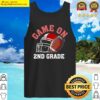 game on 2nd grade football back to school student kids boys tank top