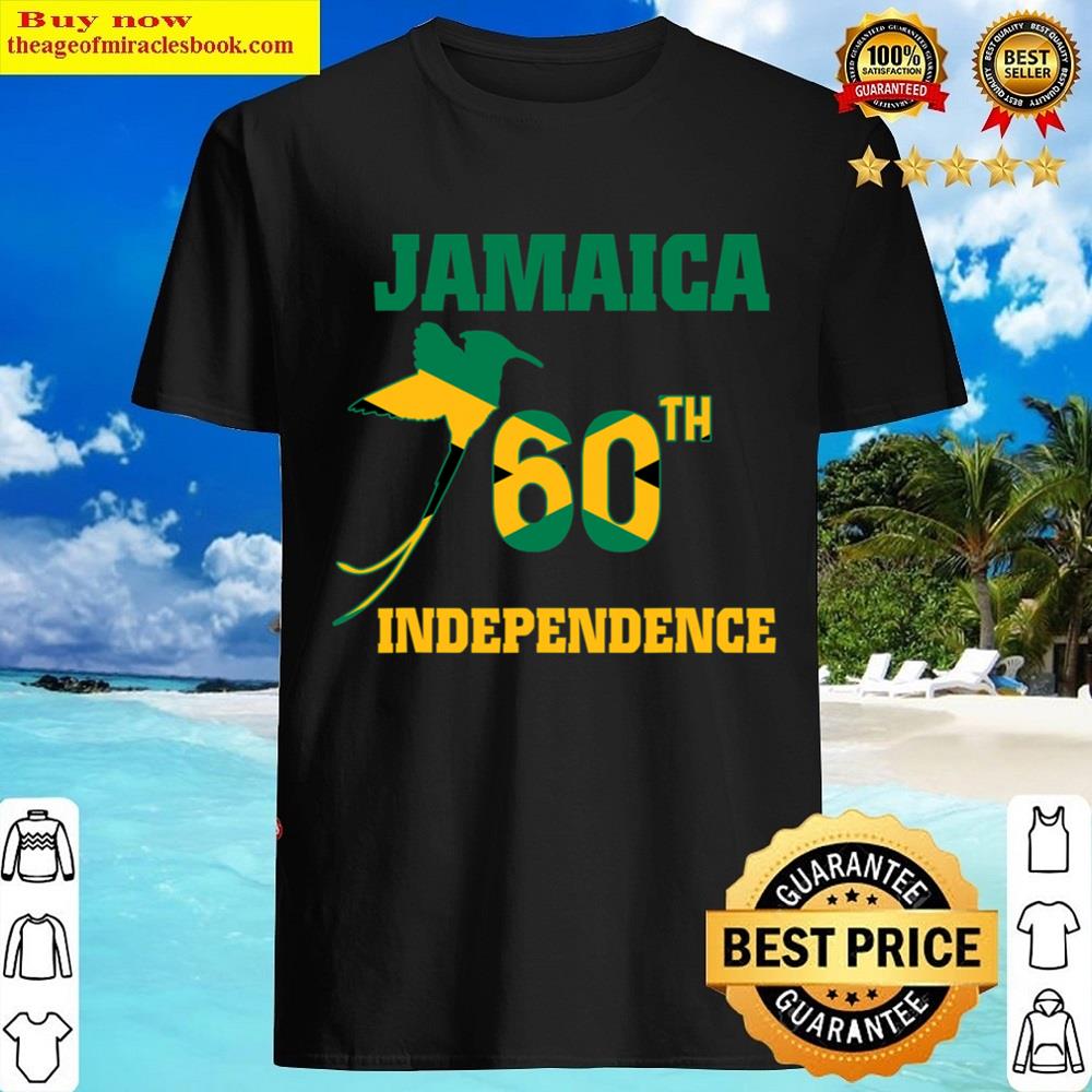 Jamaica 60th Anniversary The Hummingbird Indepedence Day Shirt
