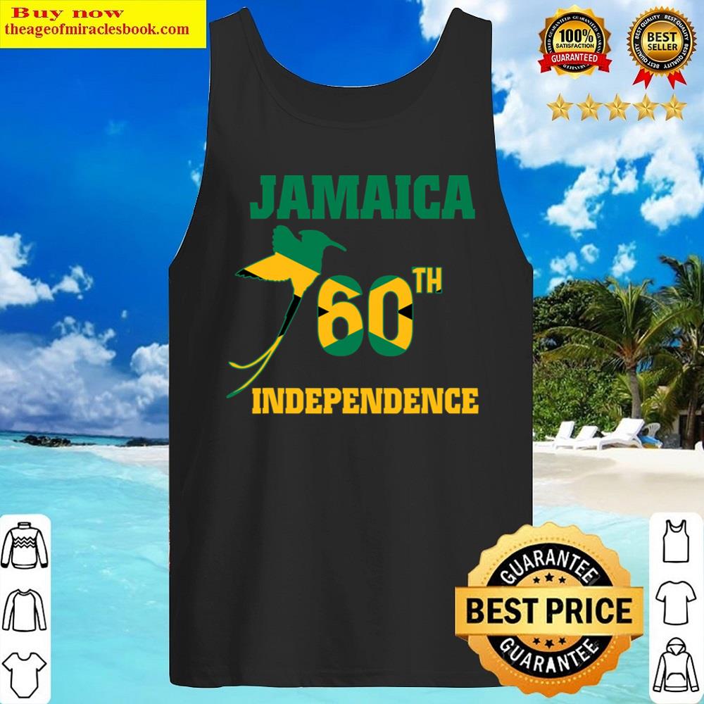 Jamaica 60th Anniversary The Hummingbird Indepedence Day Shirt Tank Top