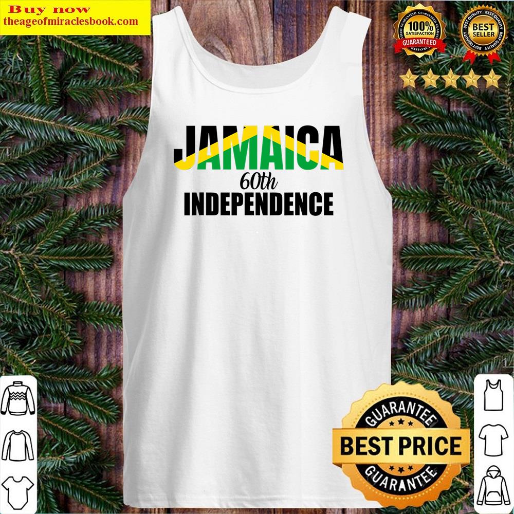 jamaica 60th celebration independence day tank top