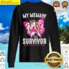 my memaw is a survivor breast cancer awareness unicorn t shirt sweater