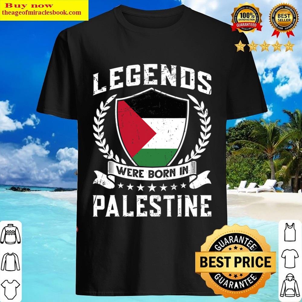 Vintage Design Palestinian Flag Palestine Shirt Shirt