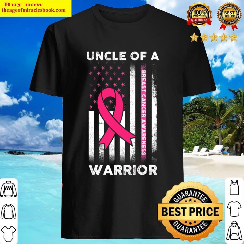 Breast Cancer Awareness – Uncle Of A Warrior Support Squad Shirt