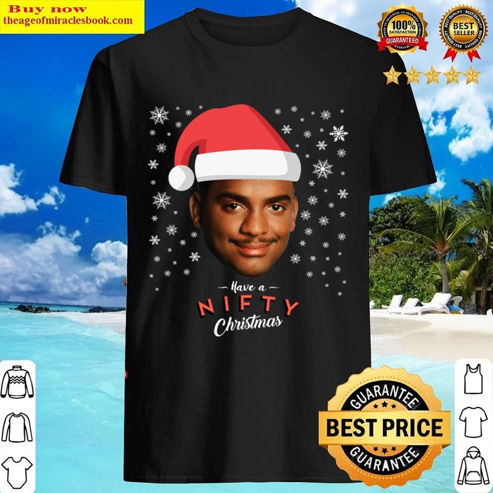Carlton Banks Have A Nifty Christmas Fresh Prince Shirt Shirt
