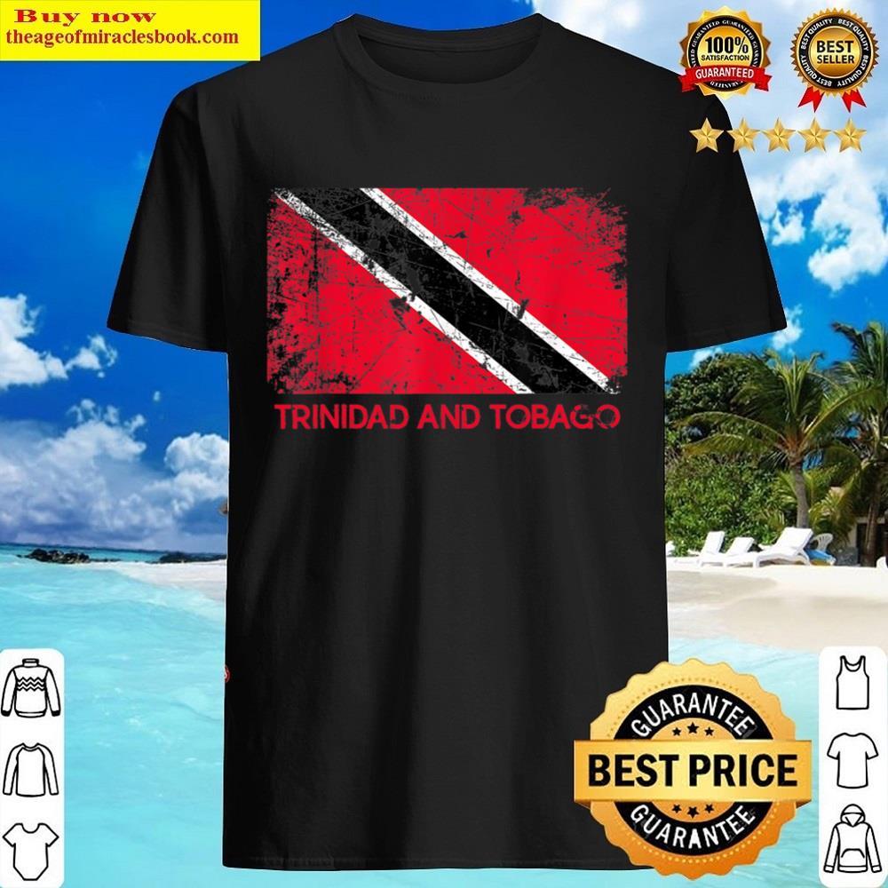 Flag Vintage Trinidad And Tobago Shirt Shirt