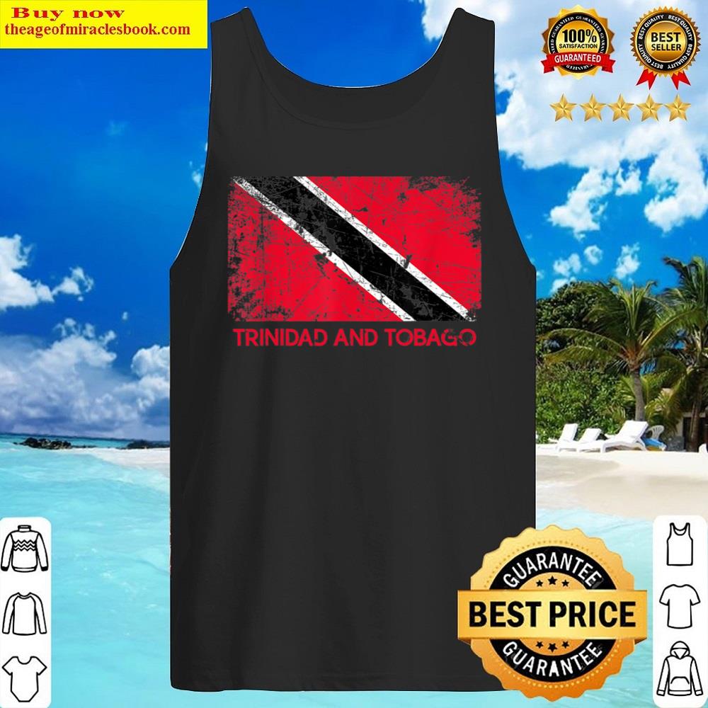 Flag Vintage Trinidad And Tobago Shirt Tank Top