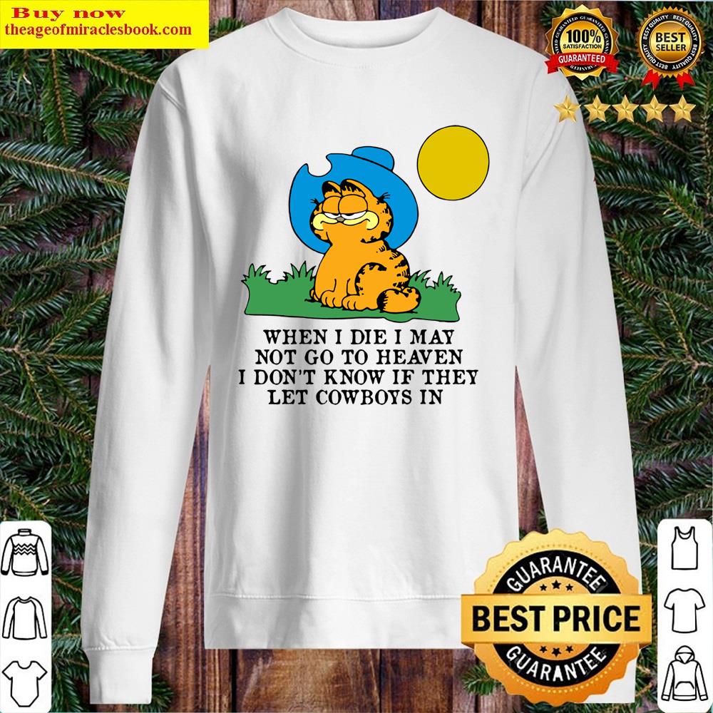 Garfield Cowboy Shirt Sweater