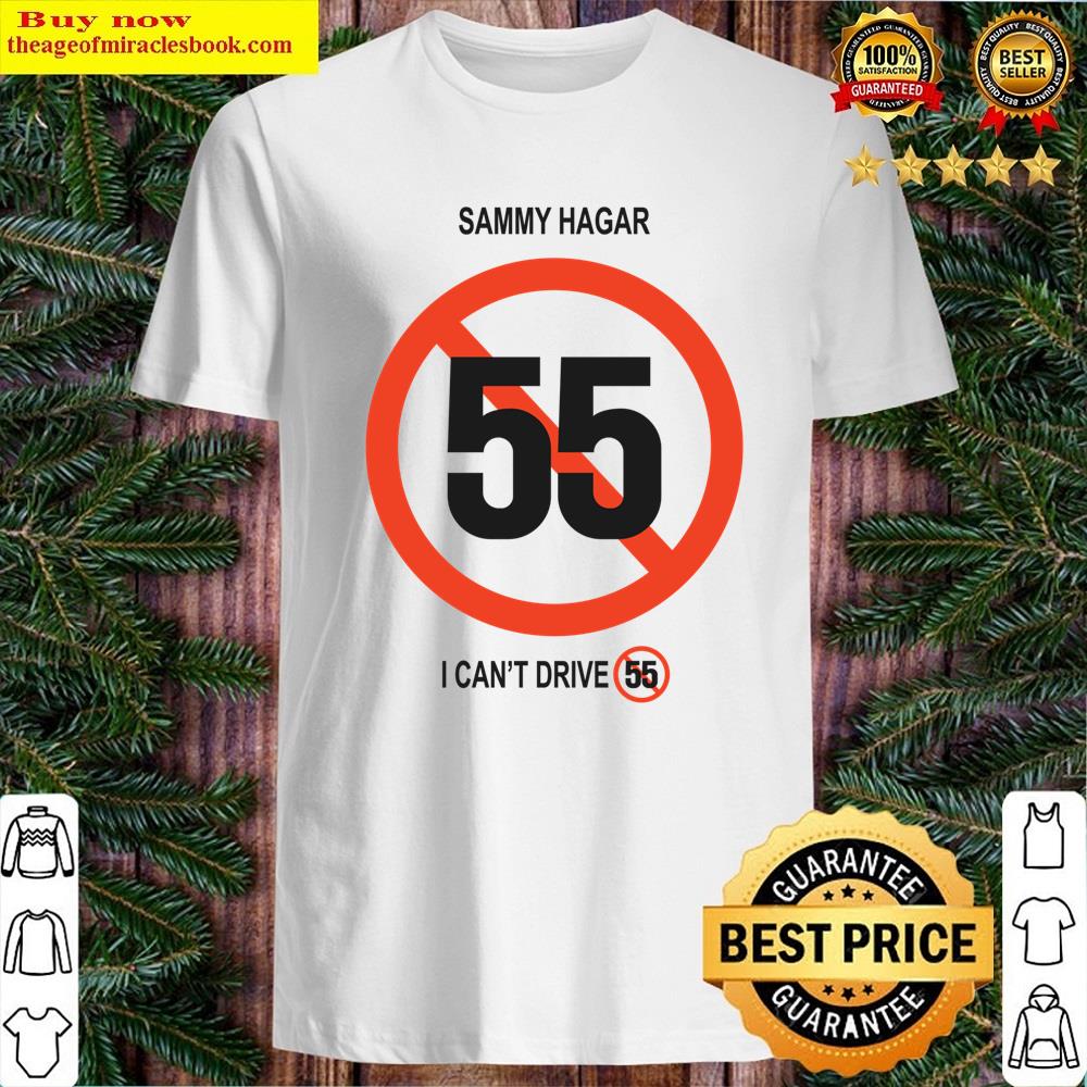I Can’t Drive 55 Baseball Sleeve Shirt