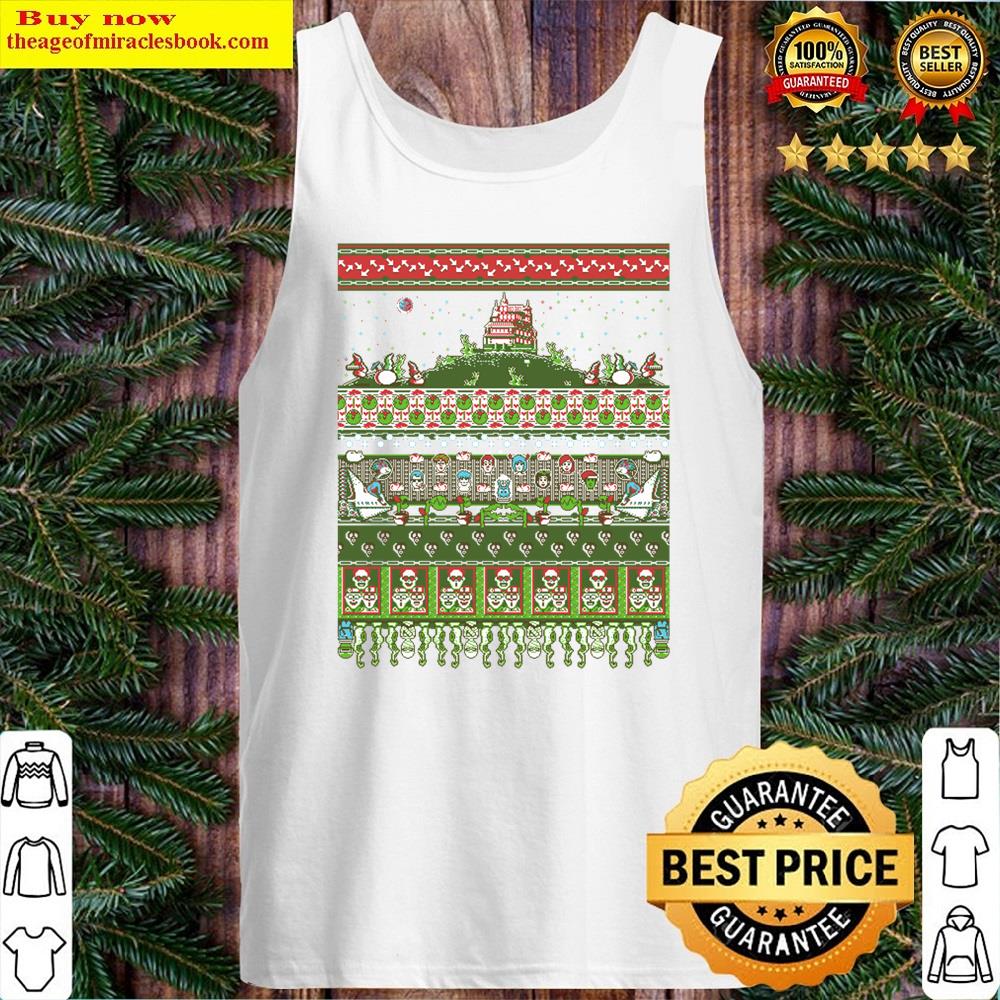 Maniac Mansion Ugly Christmas Shirt Tank Top