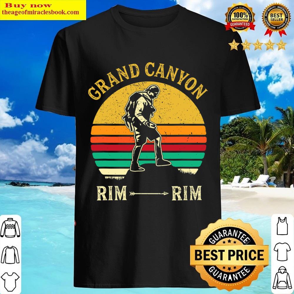 Retro Style Grand-canyon Hiking Design Shirt