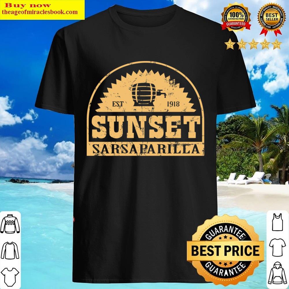 Sunset Sarsaparilla Shirt