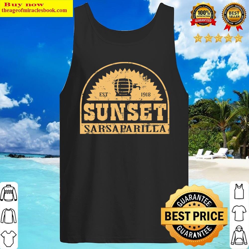 Sunset Sarsaparilla Shirt Tank Top