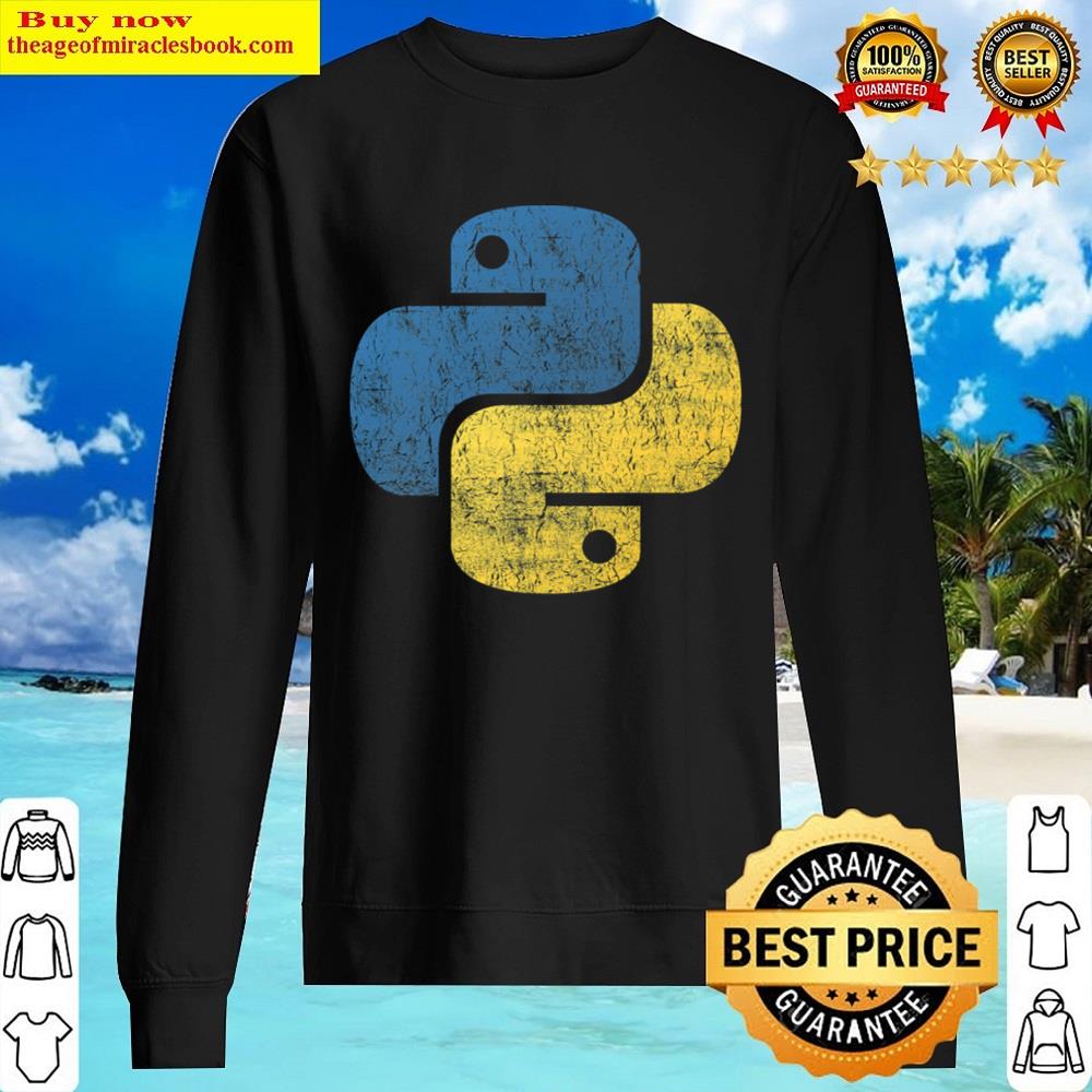 Vintage Python Pullover Shirt Sweater