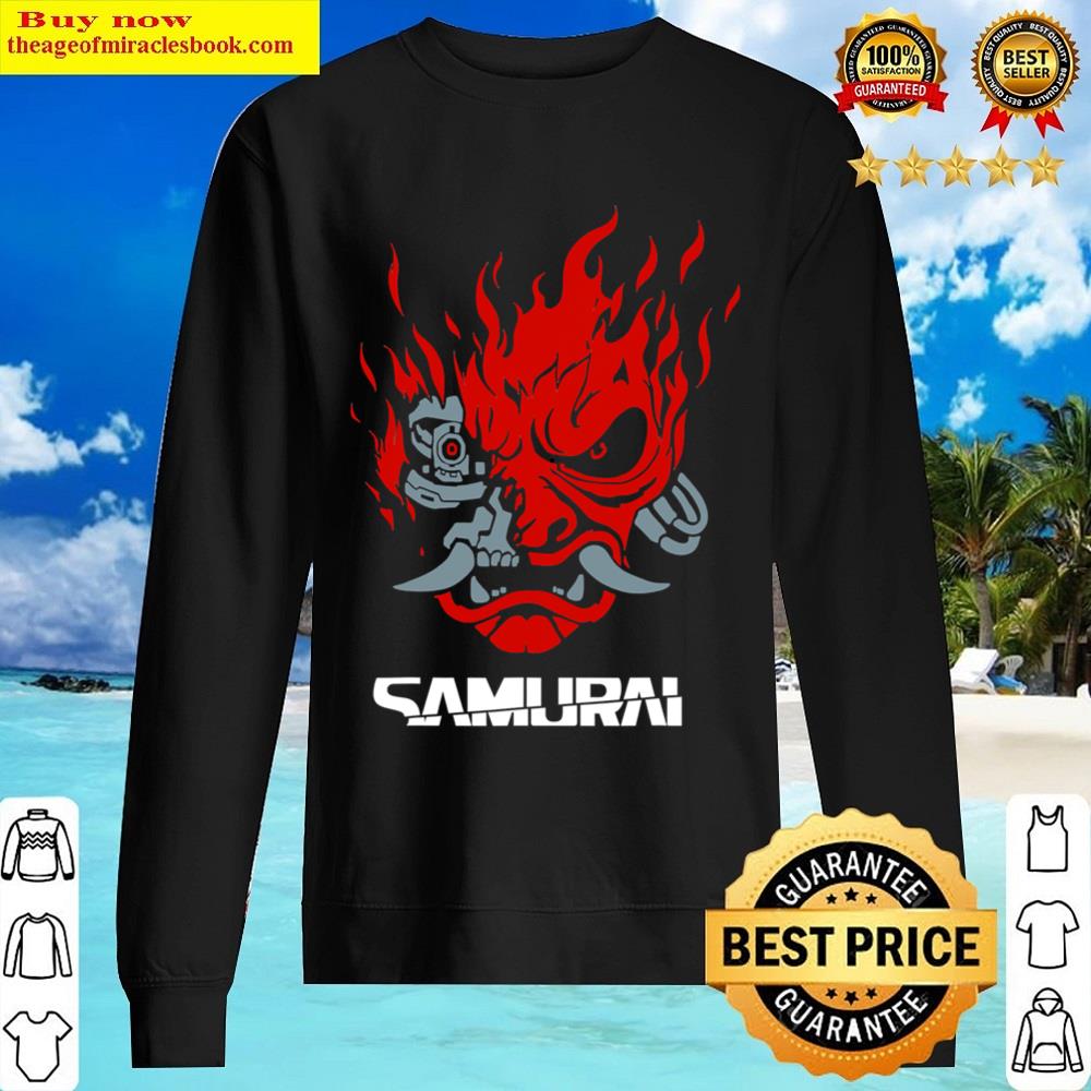 Vintage Samurai Retro Japanese Gaming 2077 Art Game Style Shirt Sweater