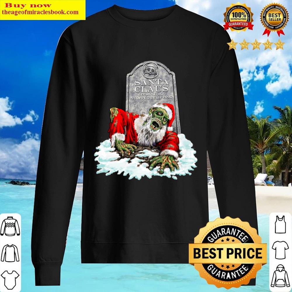 Zombie Christmas Horror Shirt Sweater